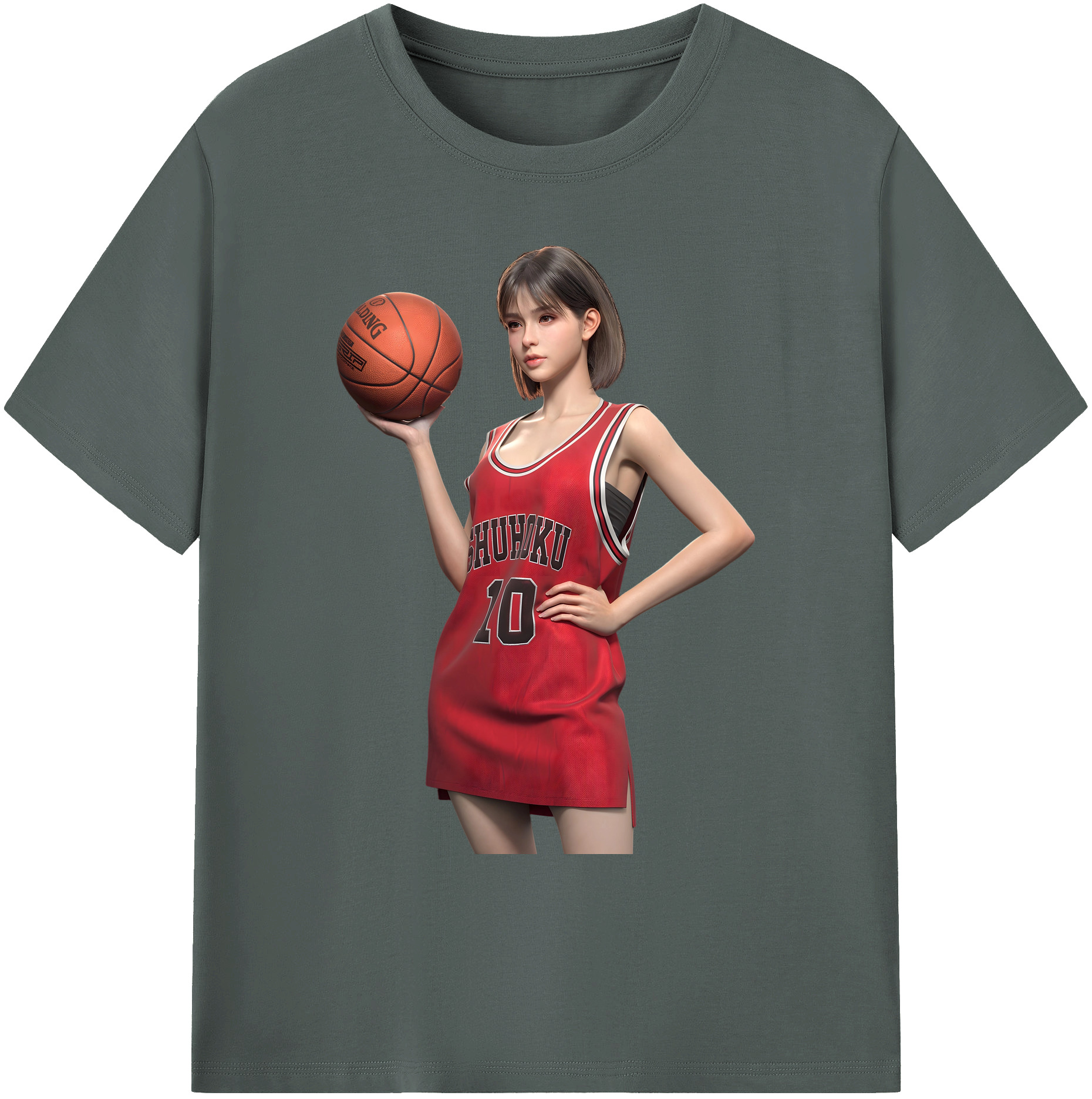 （画像用） SLAM DUNK／スラムダンク 綿100％ メンズ半袖Tシャツ｜肌触りやわらか＆通気性